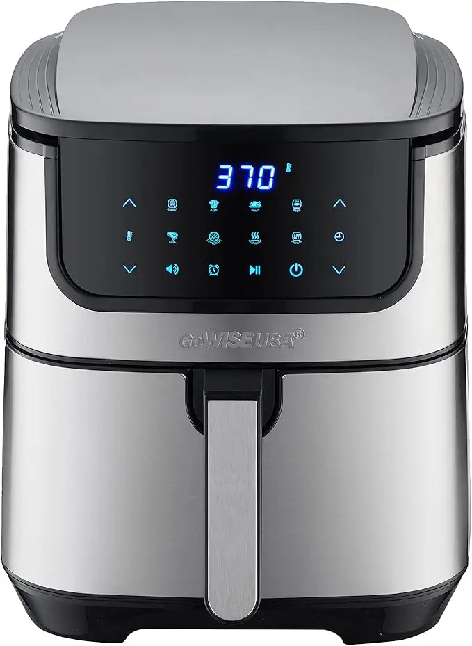 GoWISE USA Stainless Steel Air Fryer