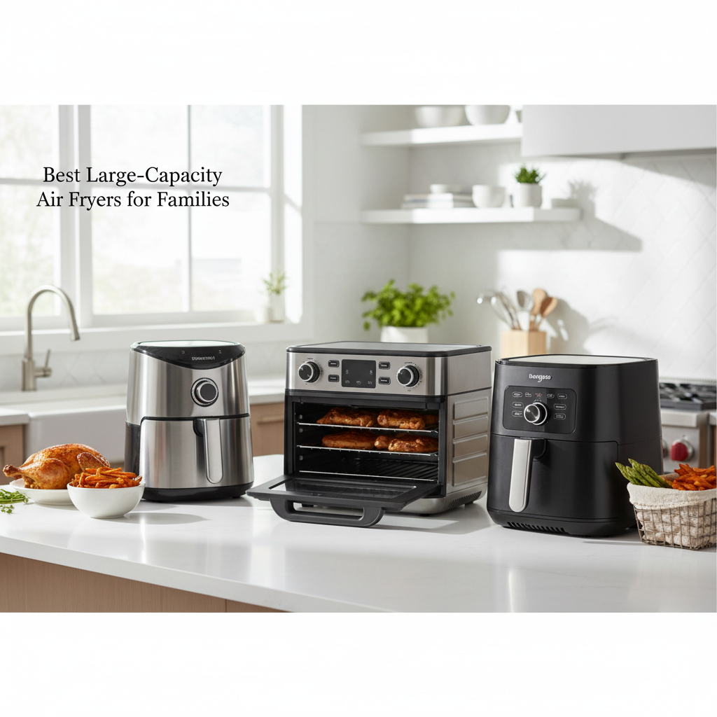 Best Large-Capacity Air Fryers for Families
