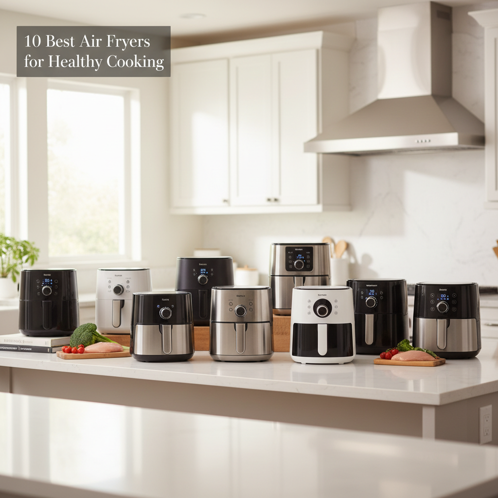 10 Best Air Fryers for Healthy Cooking