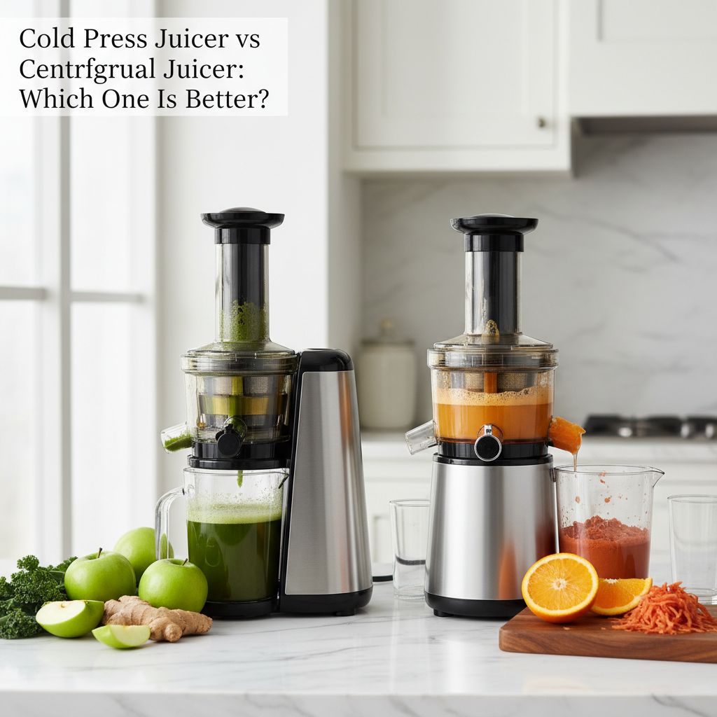 Cold Press Juicer vs Centrifugal Juicer: Which One Is Better?