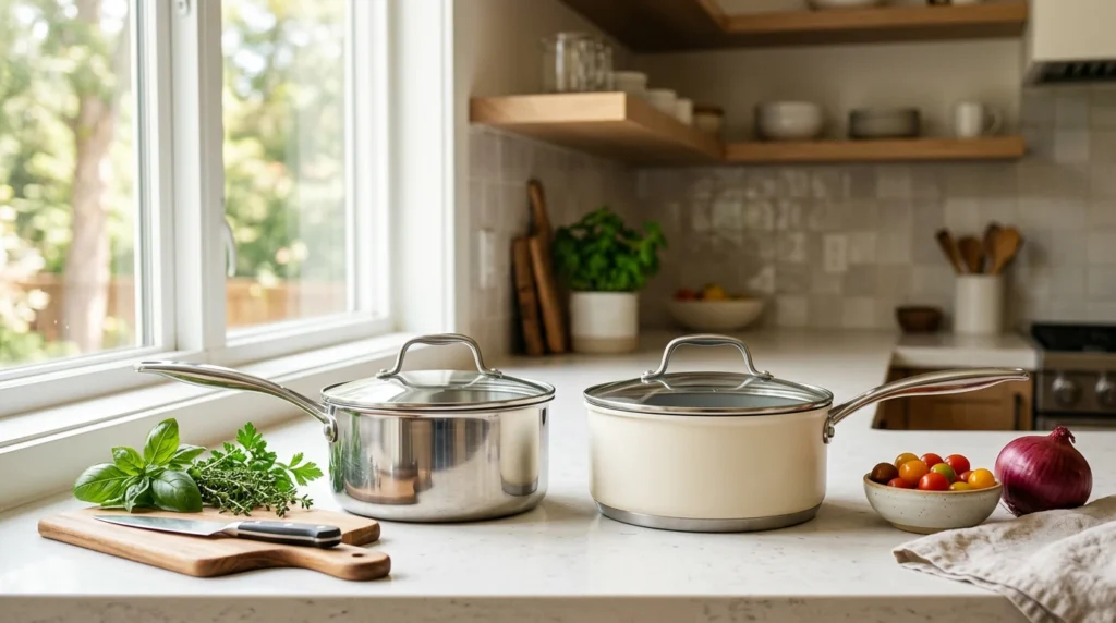 Best non-toxic saucepan options for everyday healthy cooking.