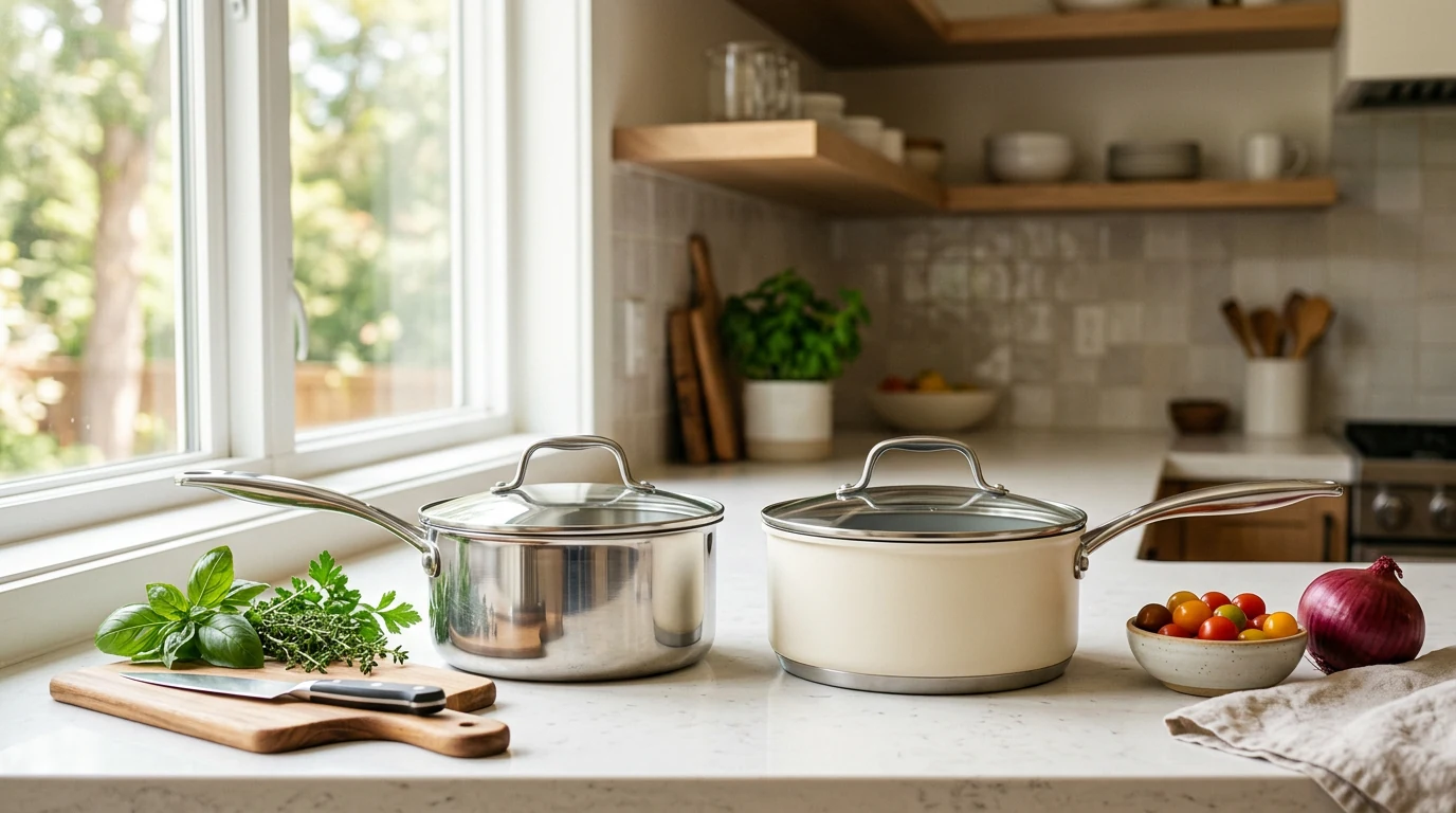 Best non-toxic saucepan options for everyday healthy cooking.
