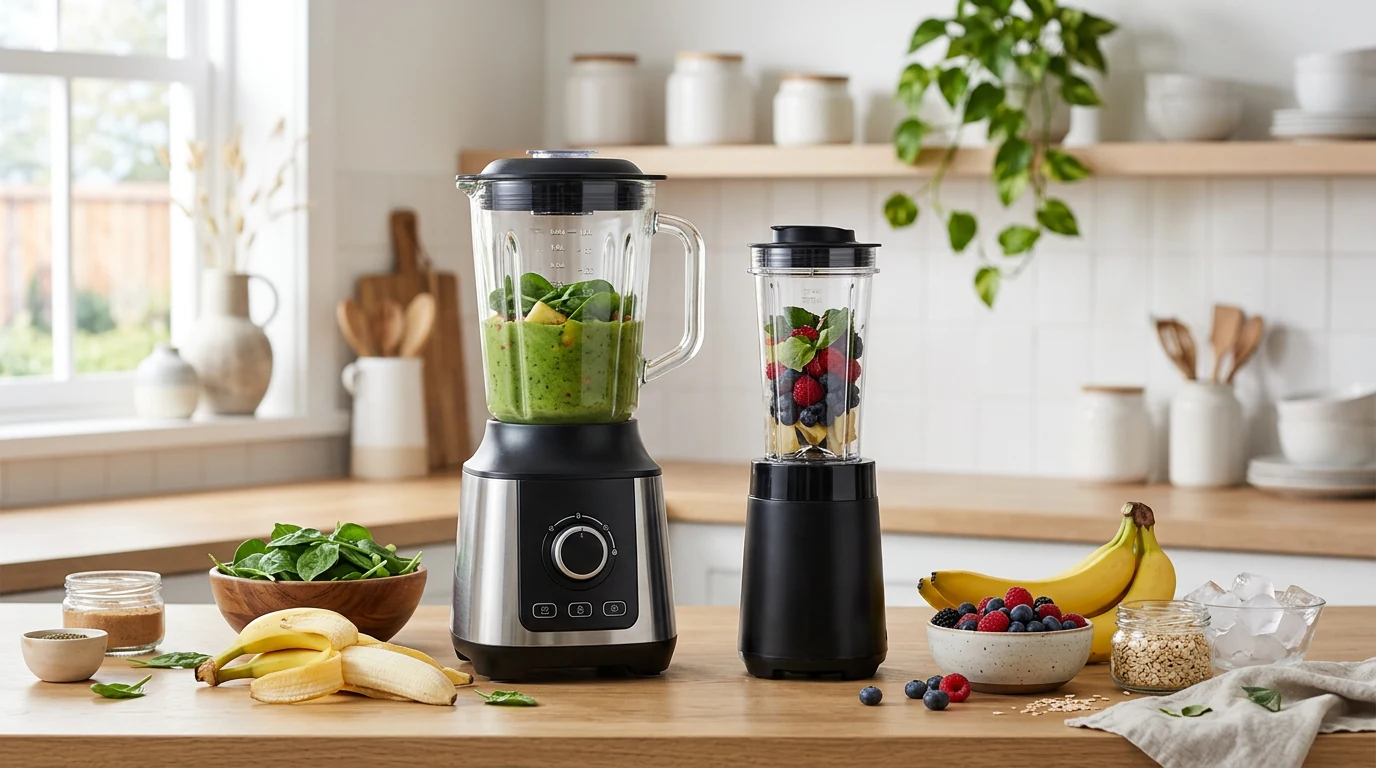Ninja vs NutriBullet blender comparison for smoothie-focused kitchens