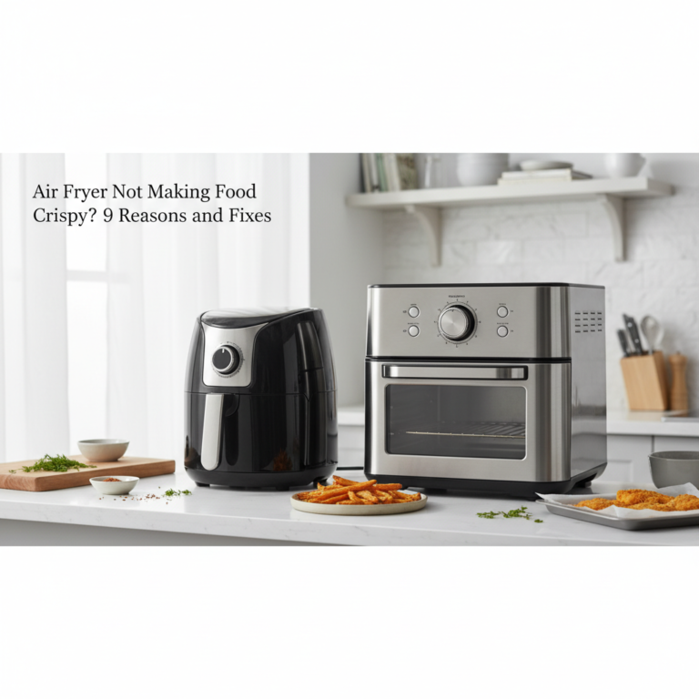 Air Fryer Not Making Food Crispy? 9 Reasons and Fixes
