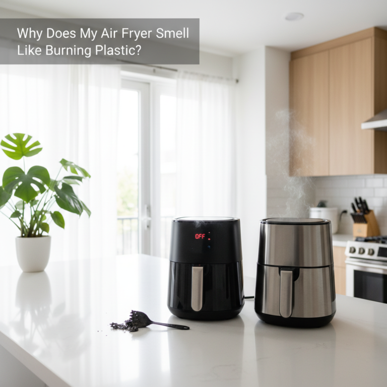 Why Does My Air Fryer Smell Like Burning Plastic?