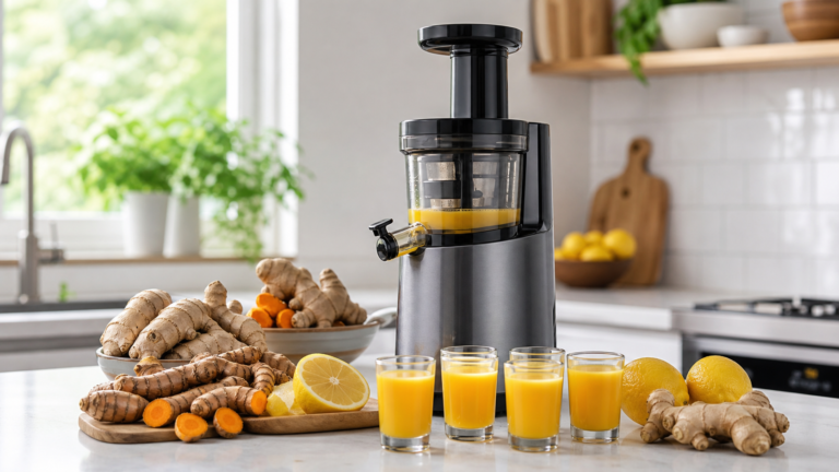 Best Juicers for Ginger Turmeric Shots