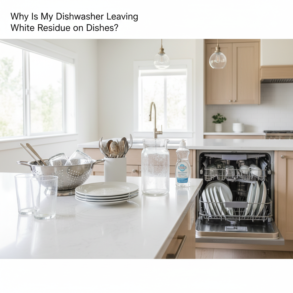 Why Is My Dishwasher Leaving White Residue on Dishes?