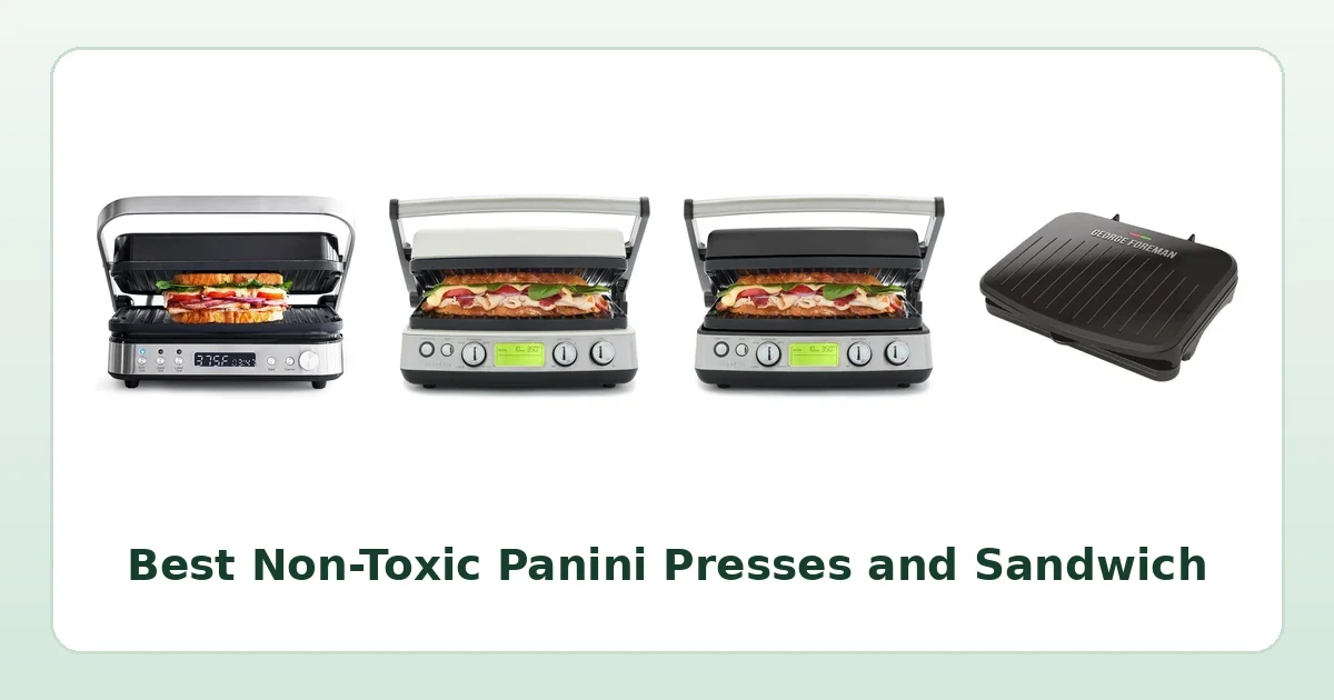 Best Non-Toxic Panini Presses and Sandwich Makers