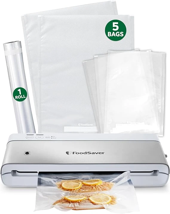 FoodSaver VS0160 PowerVac Compact Vacuum Sealer – small kitchens that need a vertical, space-saving sealer for freezer meal prep and sous vide bags