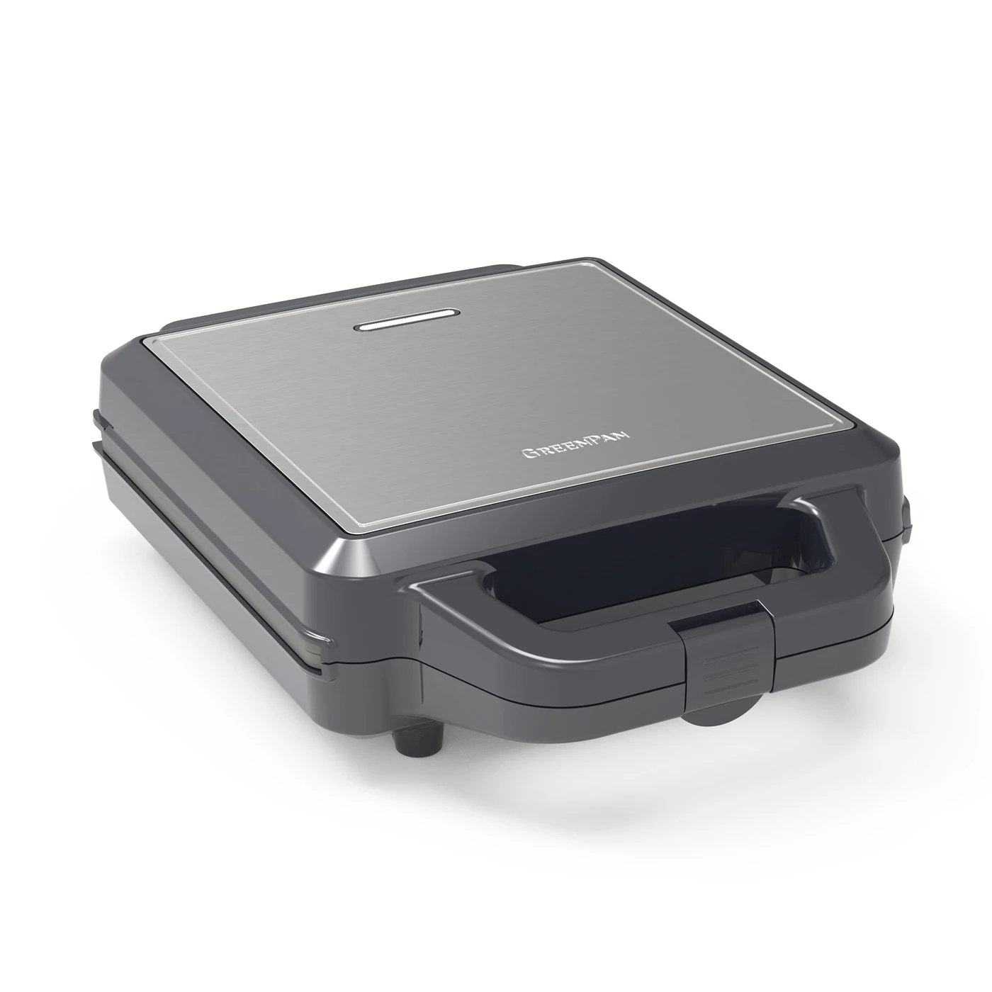 GreenPan Advanced 4-Square Waffle Maker, Graphite – families who want to make four waffles at once with PFAS-free ceramic nonstick plates