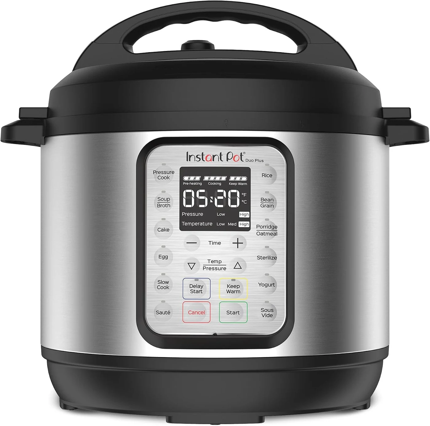 Instant Pot Duo Plus 6 Qt 9-in-1 Electric Pressure Cooker – home cooks who want a 6-quart stainless insert plus sous-vide and sterilize functions